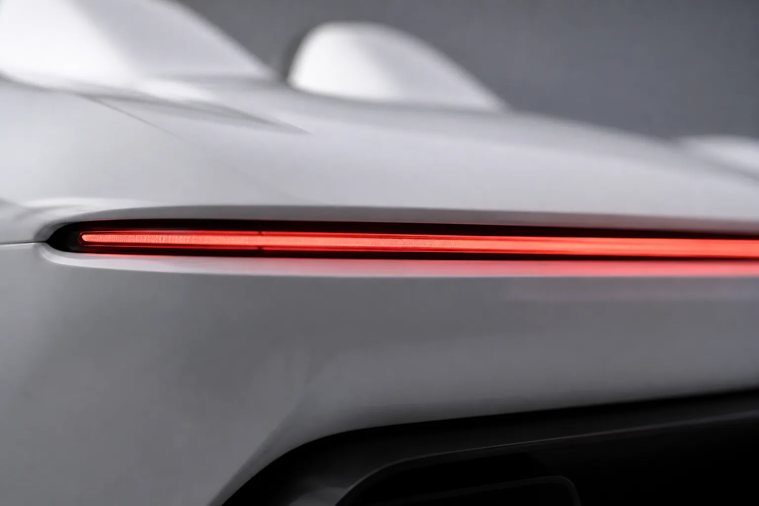 Macro of the Apex Roadster full-width rear light