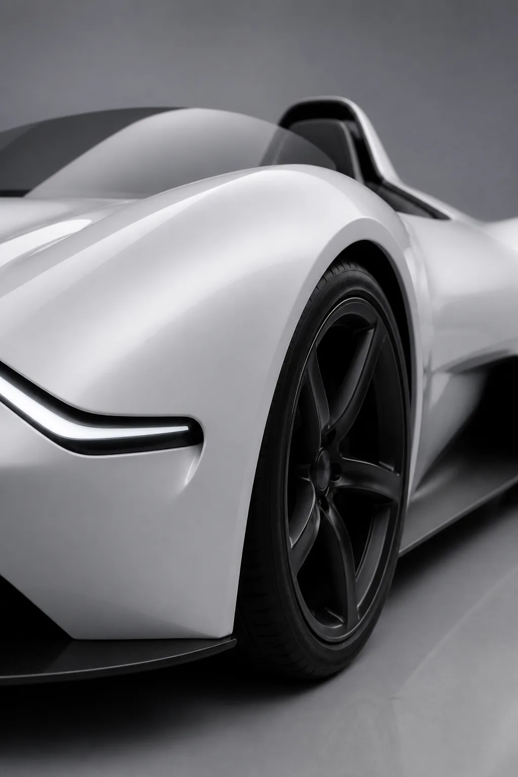 Vertical detail crop of the Apex Roadster bodywork